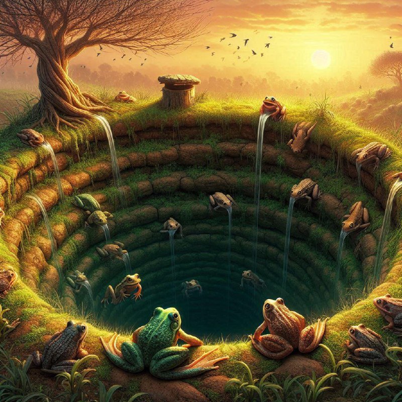 井底之蛙的井是个「嵌套井」